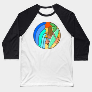 Surf Baby (No text) Baseball T-Shirt